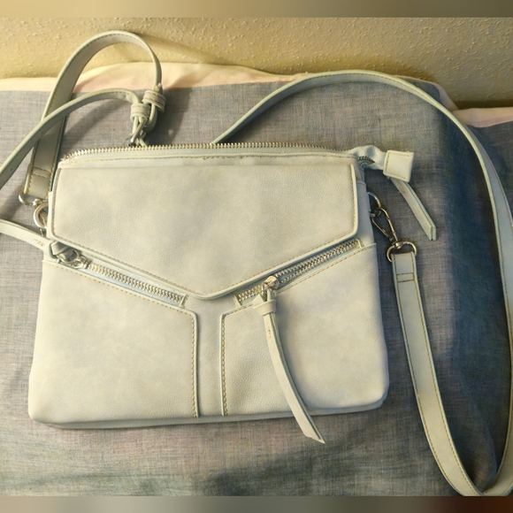 Free People Handbags - Free People Robin's Egg Blue Leather Bag